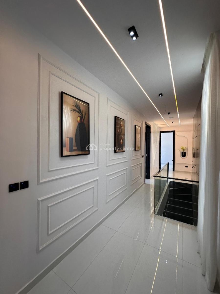 Newly Completed 5 Bedroom Fully Detached Smart Home with a Room Bq, Ikota, Lekki, Lagos, Detached Duplex for Sale