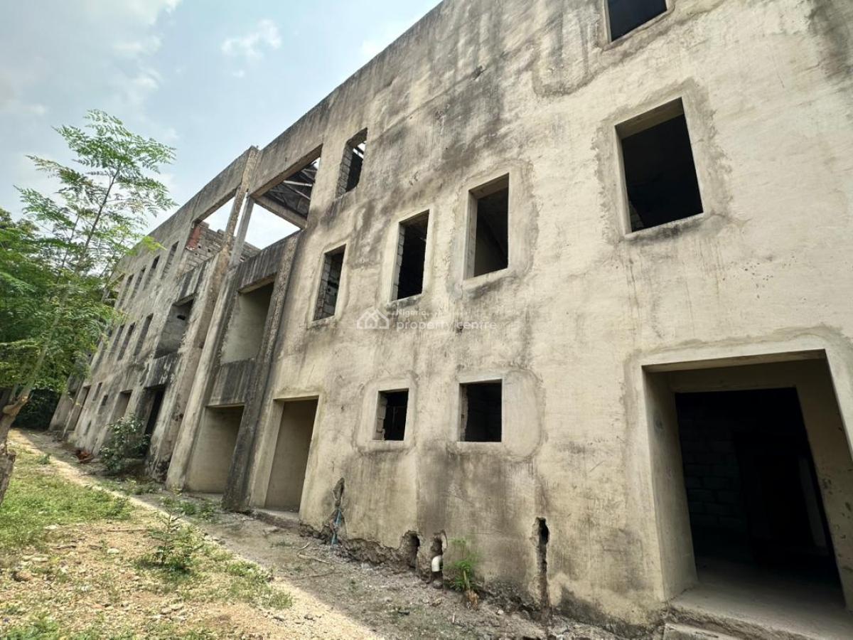 4 Units of 4 Bedroom Carcass with Bq, Asokoro District, Abuja, Terraced Duplex for Sale