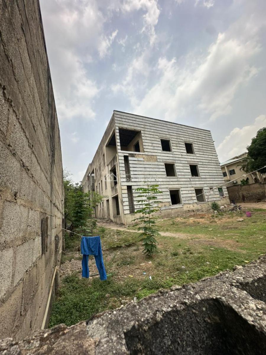 4 Units of 4 Bedroom Carcass with Bq, Asokoro District, Abuja, Terraced Duplex for Sale