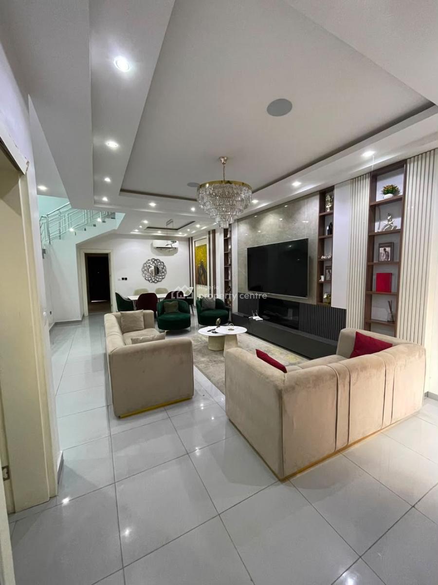 4 Bedroom Terrace with Bq, Lekki Phase 1, Lekki, Lagos, Terraced Duplex for Rent