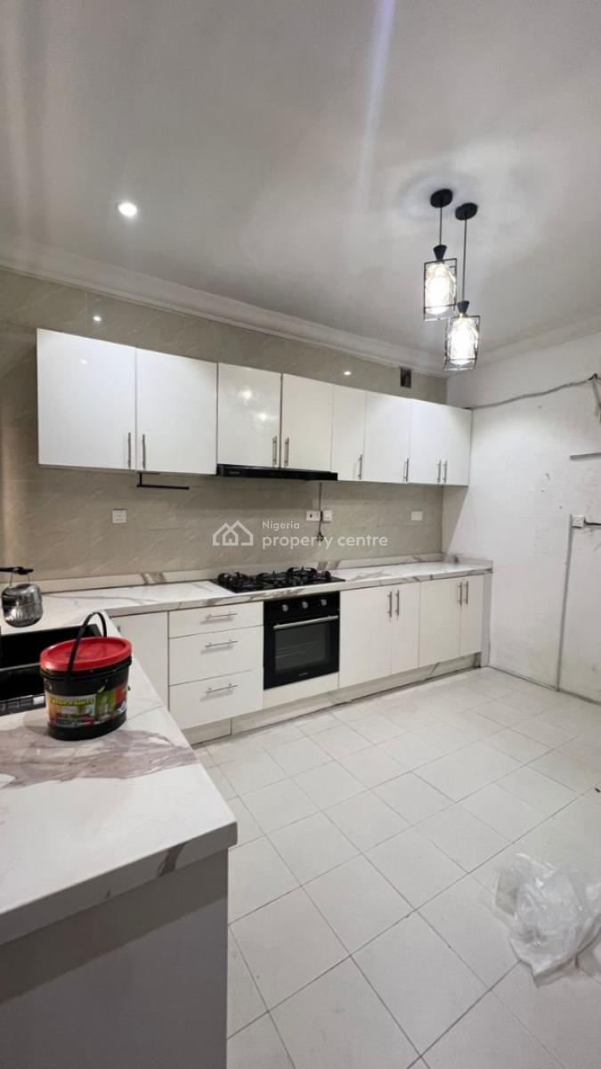Unfurnished 3 Bedroom Maisonette with Bq Available, Platinum Way, Ikate, Lekki, Lagos, Terraced Duplex for Rent