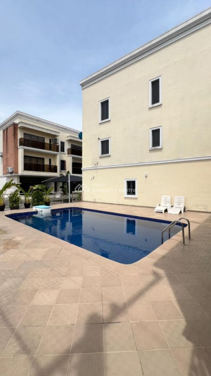 Unfurnished 3 Bedroom Maisonette with Bq Available, Platinum Way, Ikate, Lekki, Lagos, Terraced Duplex for Rent