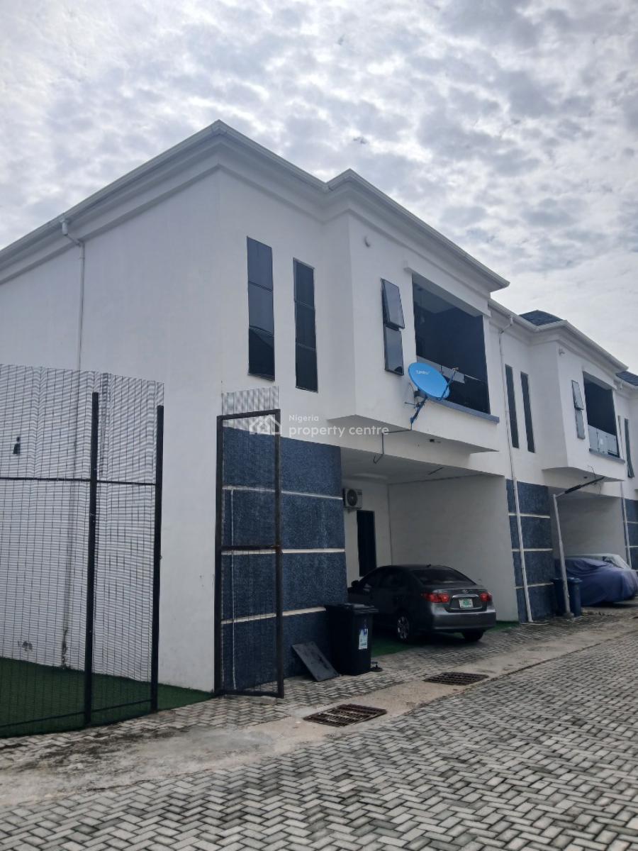 Luxurious Four Bedroom Corner Piece Terrace House, Harries Drive, Vgc, Lekki, Lagos, Terraced Duplex for Sale