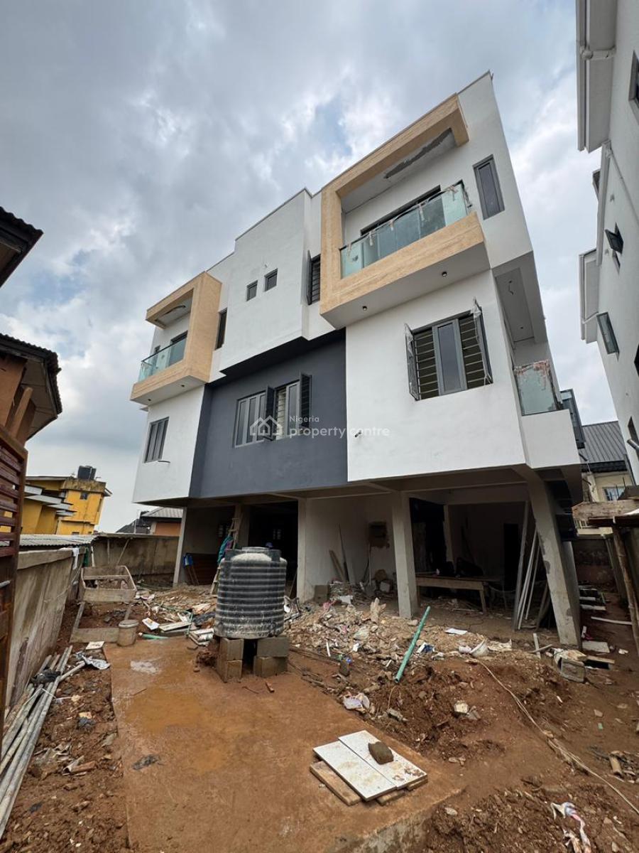 4 Bedroom Semi-detached Duplex with Boys Quarters, Maryland, Lagos, Semi-detached Duplex for Sale
