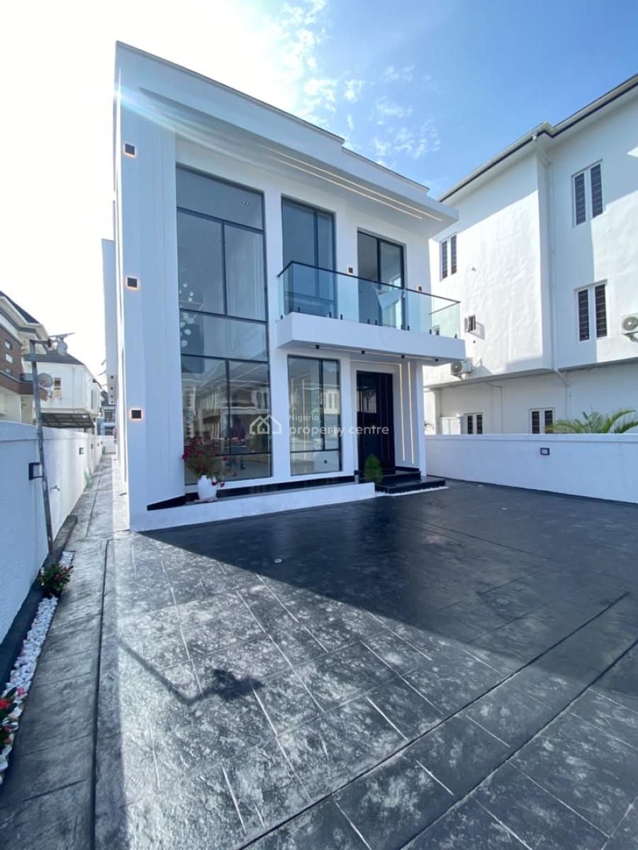 Well-maintained & Spacious 5 Bedroom Fully Detached Duplex with Bq, Lekki County Homes, Lekki, Lagos, Detached Duplex for Sale