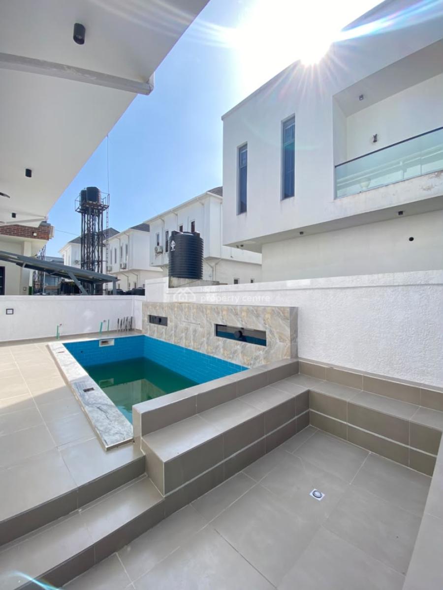 Well-maintained & Spacious 5 Bedroom Fully Detached Duplex with Bq, Lekki County Homes, Lekki, Lagos, Detached Duplex for Sale