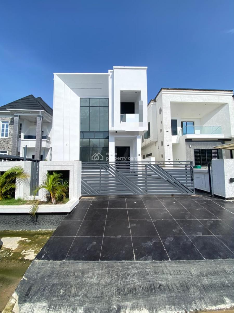 Lovely 5 Bedroom Fully Detached Duplex with Bq & Swimming Pool, Lekki County Homes, Lekki, Lagos, Detached Duplex for Sale