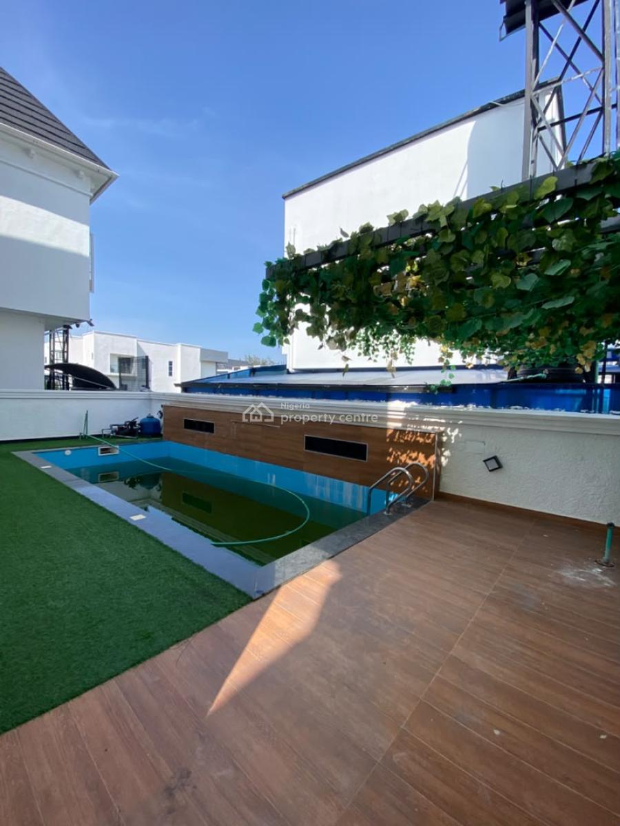 Lovely 5 Bedroom Fully Detached Duplex with Bq & Swimming Pool, Lekki County Homes, Lekki, Lagos, Detached Duplex for Sale
