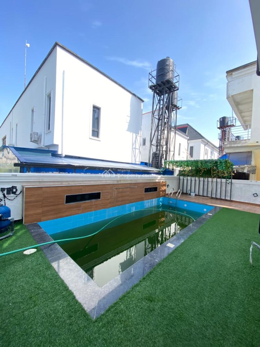 Lovely 5 Bedroom Fully Detached Duplex with Bq & Swimming Pool, Lekki County Homes, Lekki, Lagos, Detached Duplex for Sale