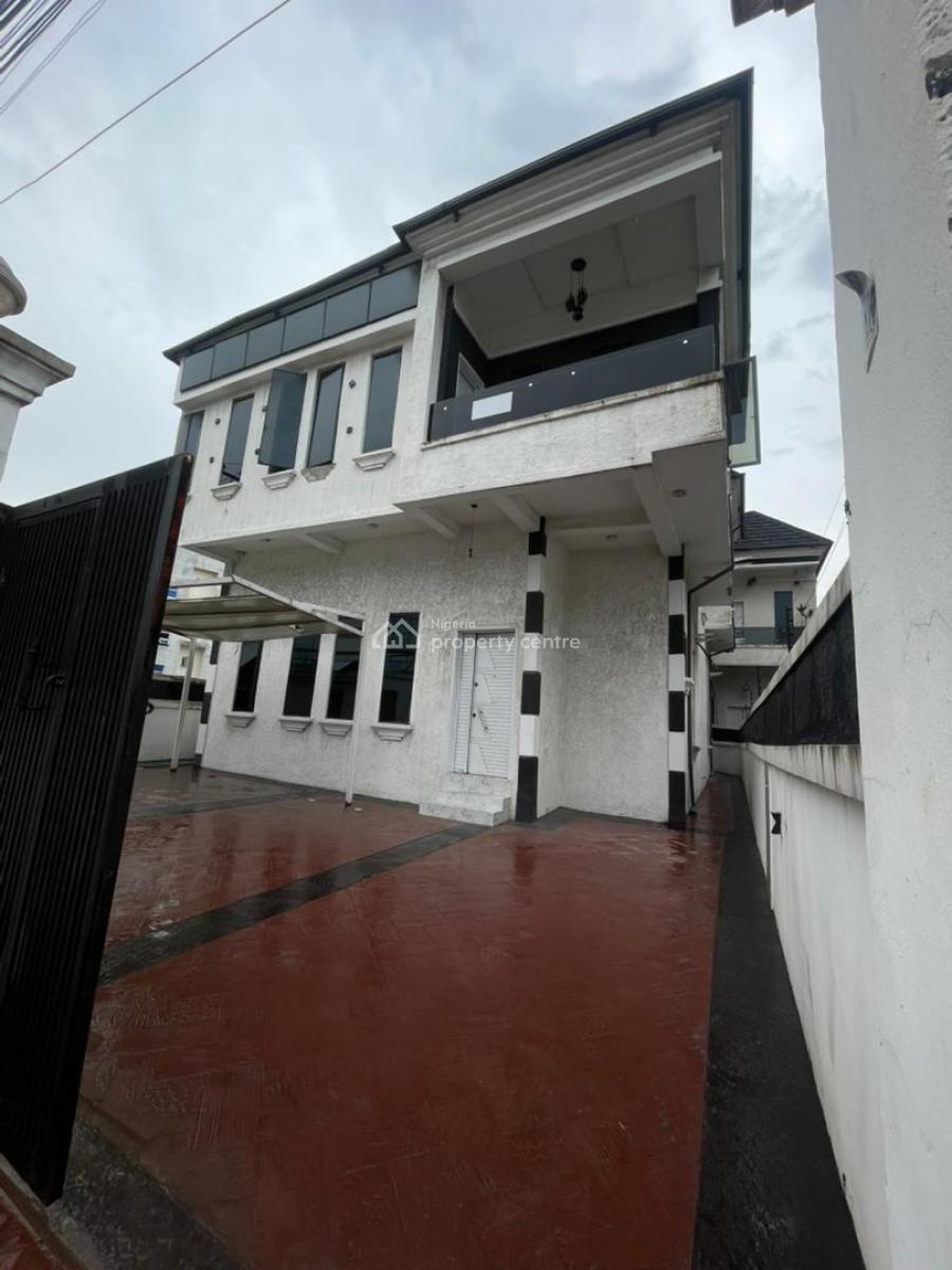 Luxury 5 Bedroom Detached Duplex +bq with Excellent Facility, Chevron, Lekki Phase 1, Lekki, Lagos, Detached Duplex for Rent