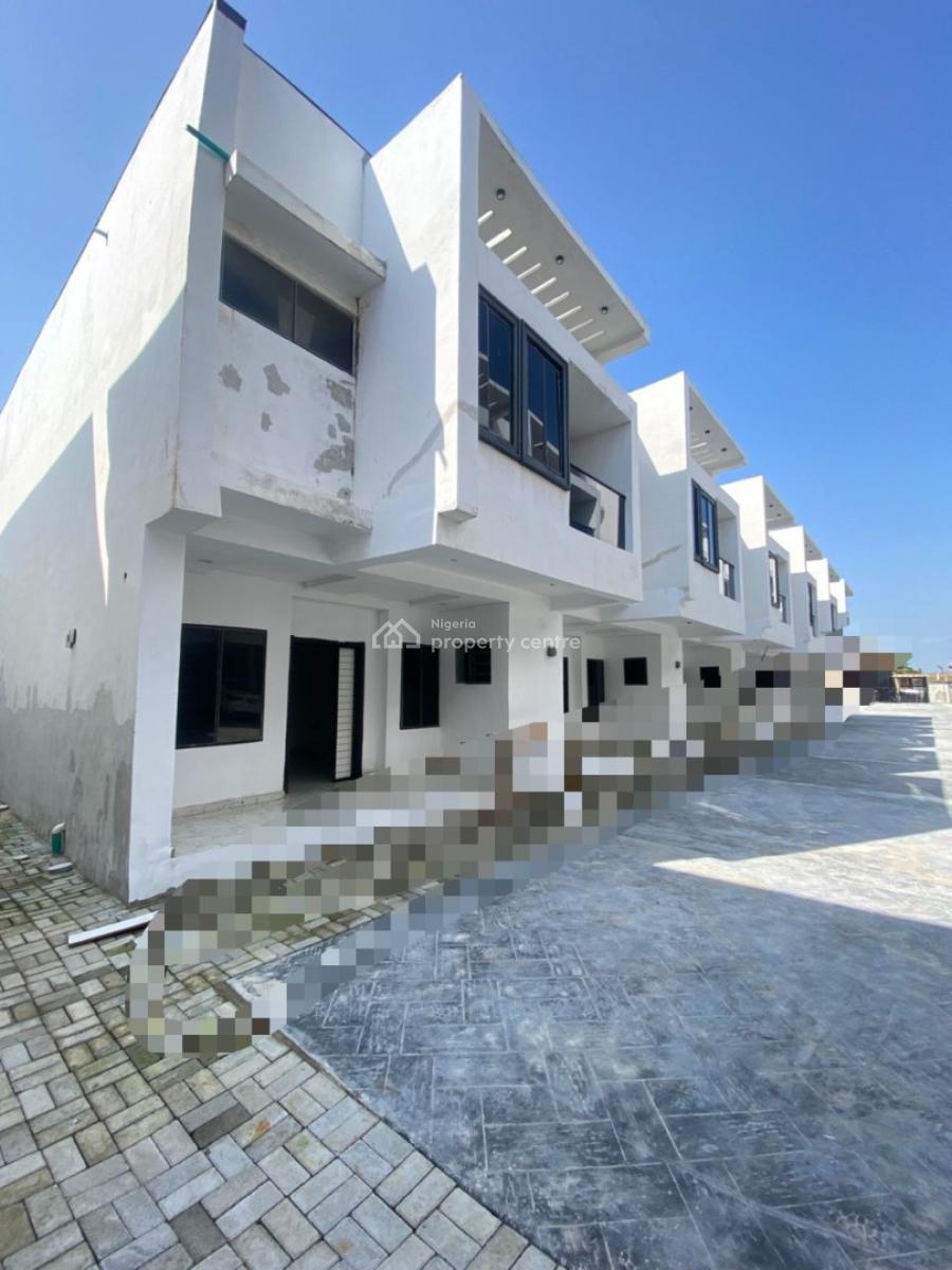 a Lovely  3 Bedroom Terrace Duplex with a Communal Swimming Pool, Chevron Toll Gate, Orchid Road, Lekki, Lagos, Terraced Duplex for Sale