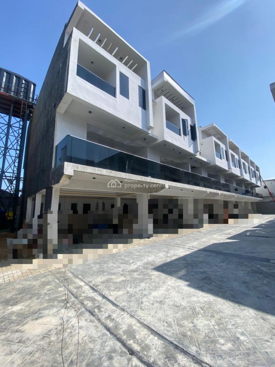a Well Built 3 Bedroom Terrace Duplex + 2 Bqs, Swimming Pool, Chevron Toll Gate, Orchid Road, Lekki, Lagos, Terraced Duplex for Sale