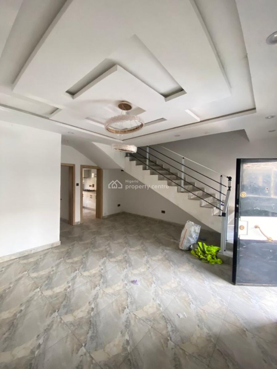 a Well Built 3 Bedroom Terrace Duplex + 2 Bqs, Swimming Pool, Chevron Toll Gate, Orchid Road, Lekki, Lagos, Terraced Duplex for Sale