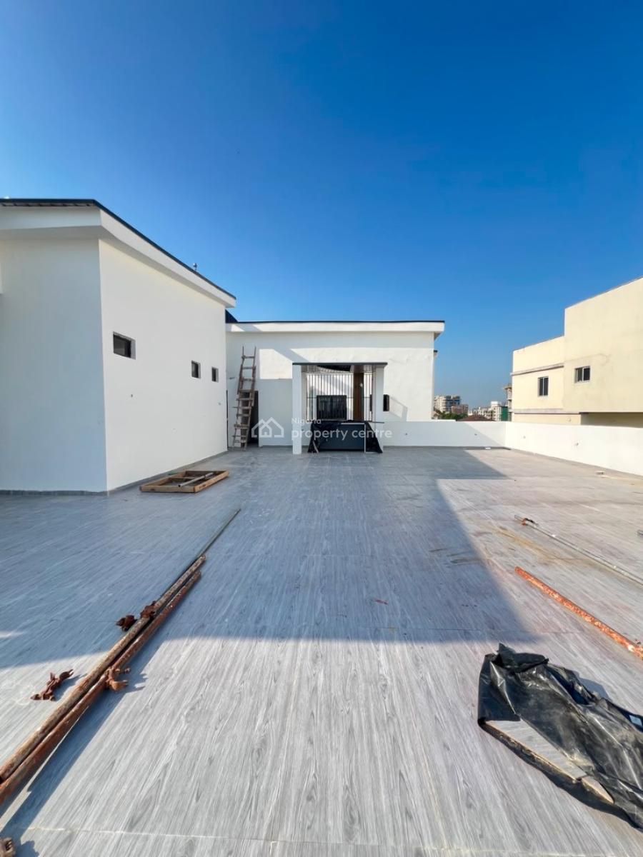 Brand New 4 Bedroom Maisonette with 2 Rooms Bqs, Off Bourdillon Road, Ikoyi, Lagos, House for Rent