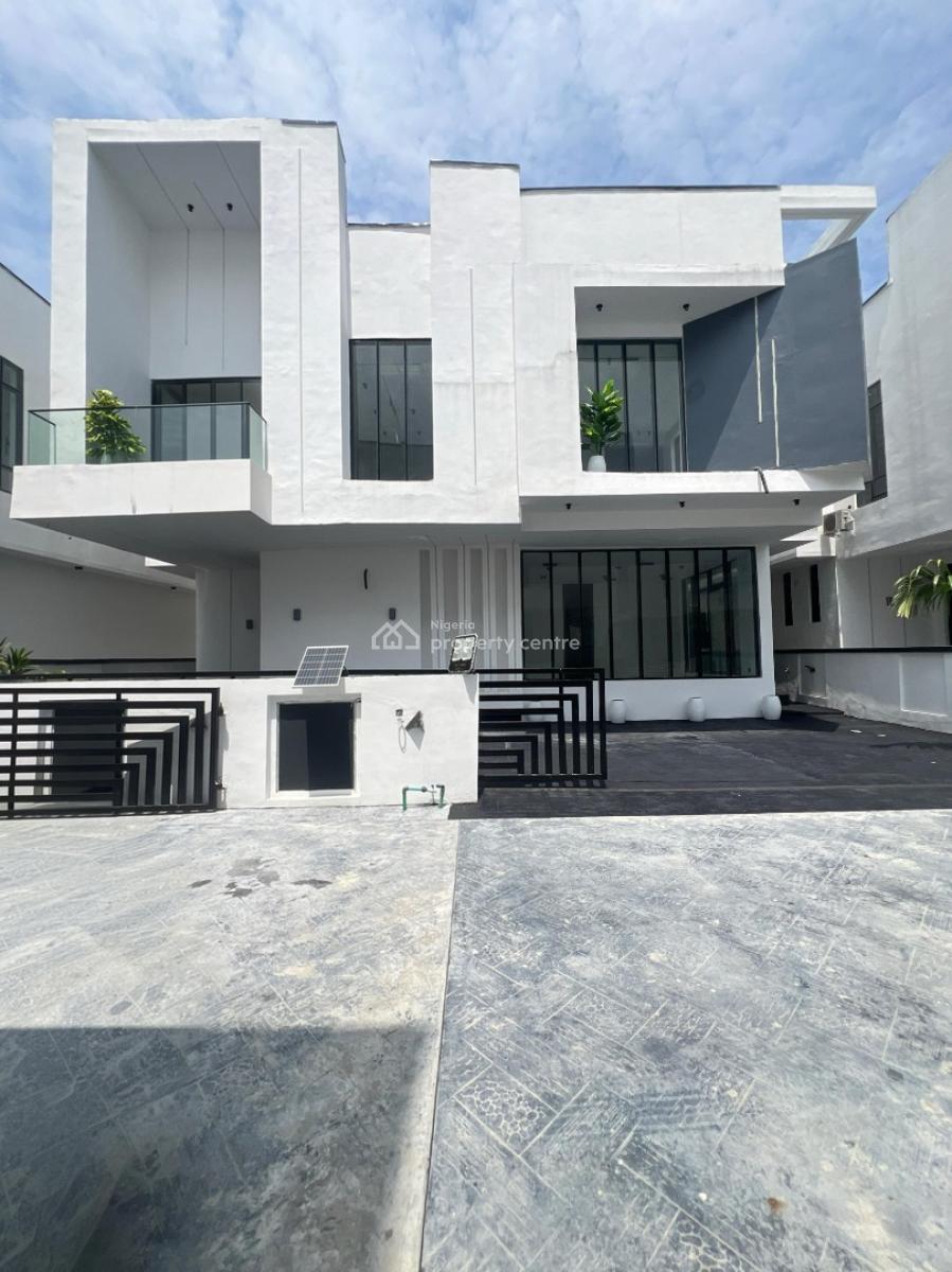 Elegant 5 Bedroom Detached Duplex with Bq, Chevron, Lekki, Lagos, Detached Duplex for Sale