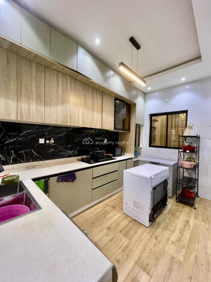 Luxury Furnished 3 Bedroom Duplex with Swimming Pool, Gym & Playground, Before Orchid Enyo Filling Station By Lekki 2nd Toll Gate, Lekki, Lagos, Terraced Duplex for Rent