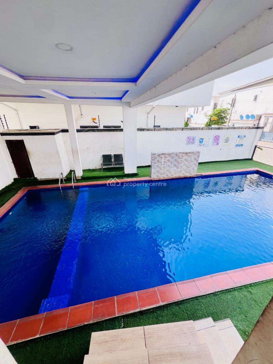 Luxury Furnished 3 Bedroom Duplex with Swimming Pool, Gym & Playground, Before Orchid Enyo Filling Station By Lekki 2nd Toll Gate, Lekki, Lagos, Terraced Duplex for Rent
