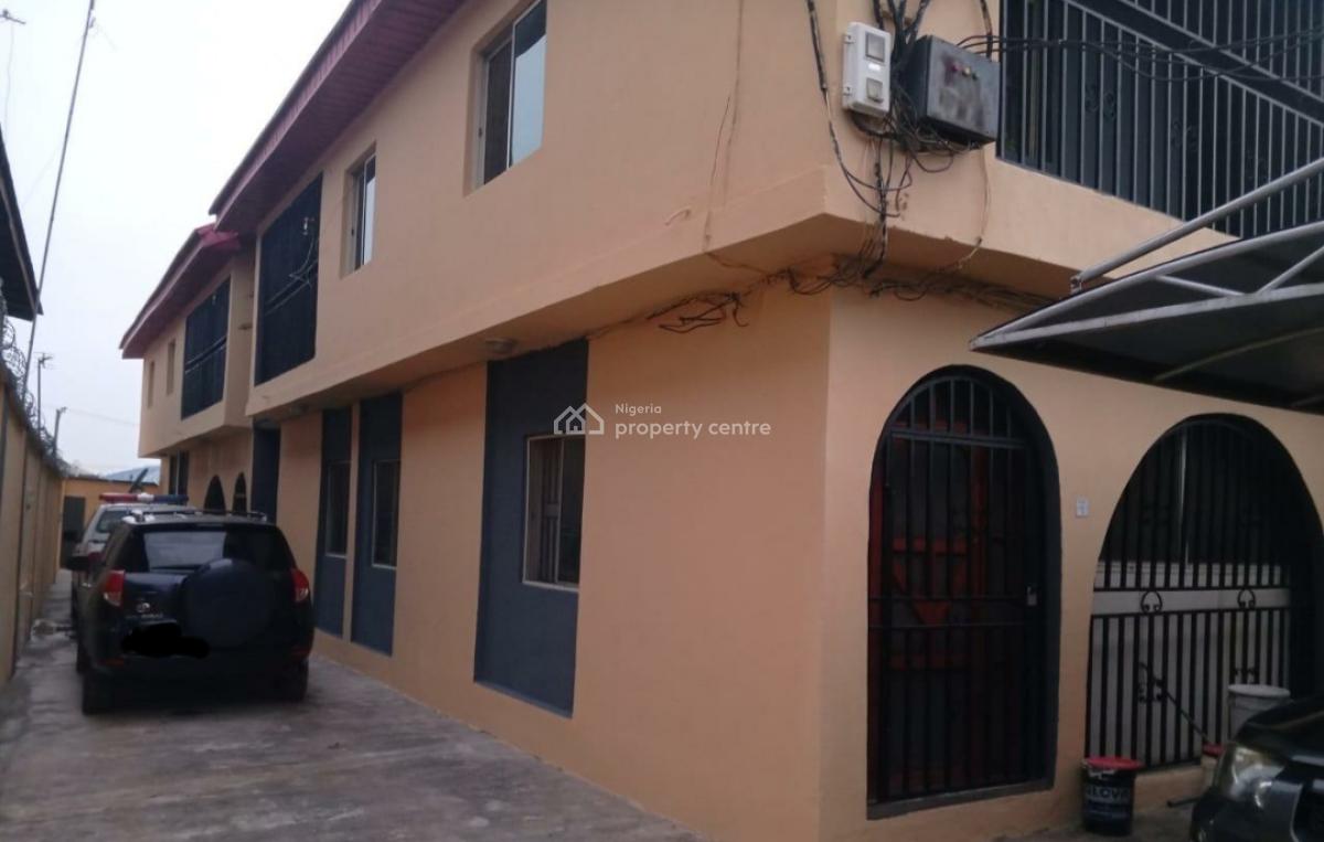 4 Units of 3 Bedroom Flats + a Room Bq on Standard Plot of Land, Off Ajayi Road, Ogba, Ikeja, Lagos, Block of Flats for Sale