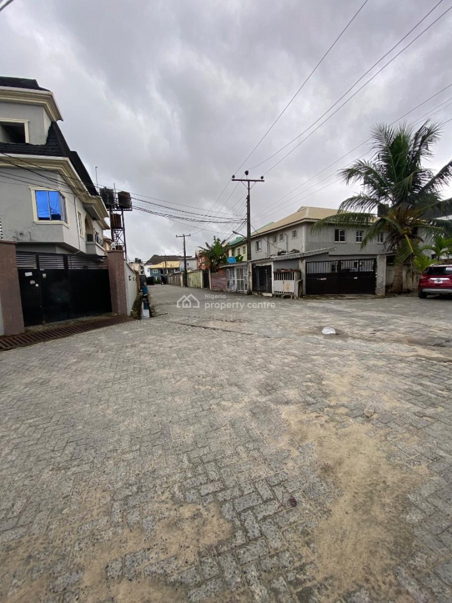 Newly Built Corner Piece 4 Bedroom Fully Detached Duplex with Bq, Gated Secure Estate By Blenco Supermarket Before Shop Rite, Sangotedo, Ajah, Lagos, Detached Duplex for Rent