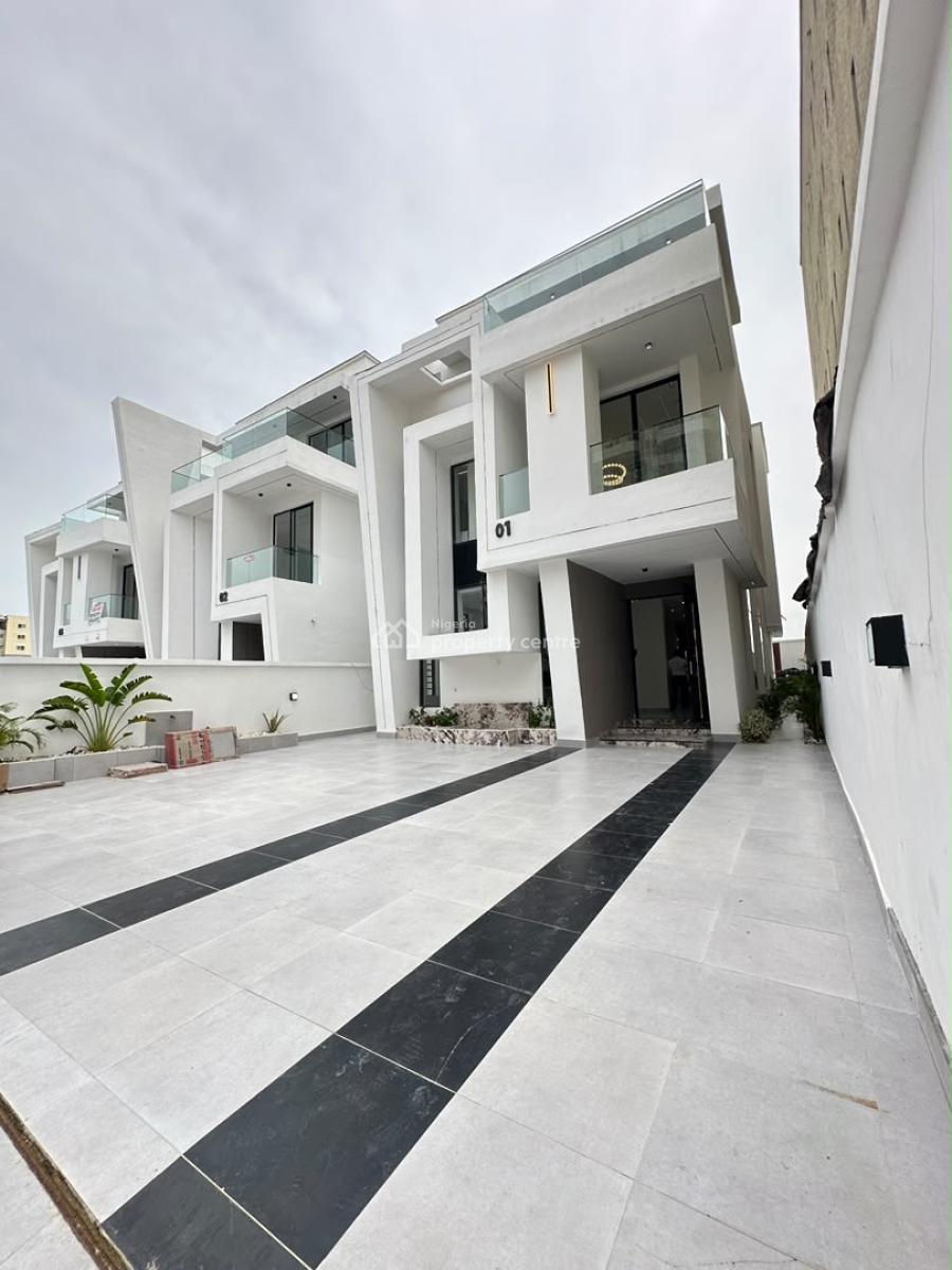 Luxury 5 Bed Duplex with Bq, Cinema, Pool & Rooftop Terrace, Good Title Document in a Flood Free Area., Lekki Phase 1, Lekki, Lagos, Detached Duplex for Sale