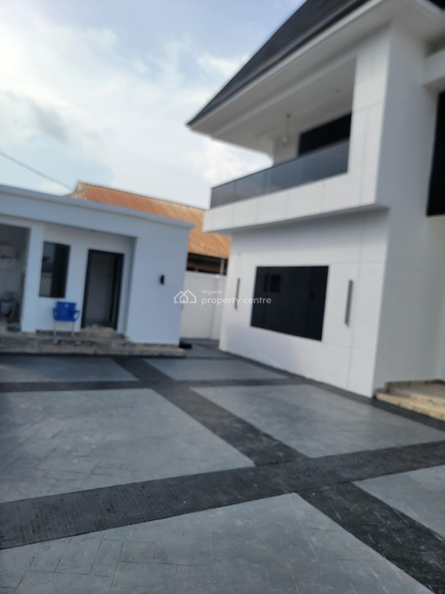Well Finished 4 Bedroom Duplex with a Room Bq, Off Akpu, Gra Phase 11, Asaba, Delta, Detached Duplex for Sale