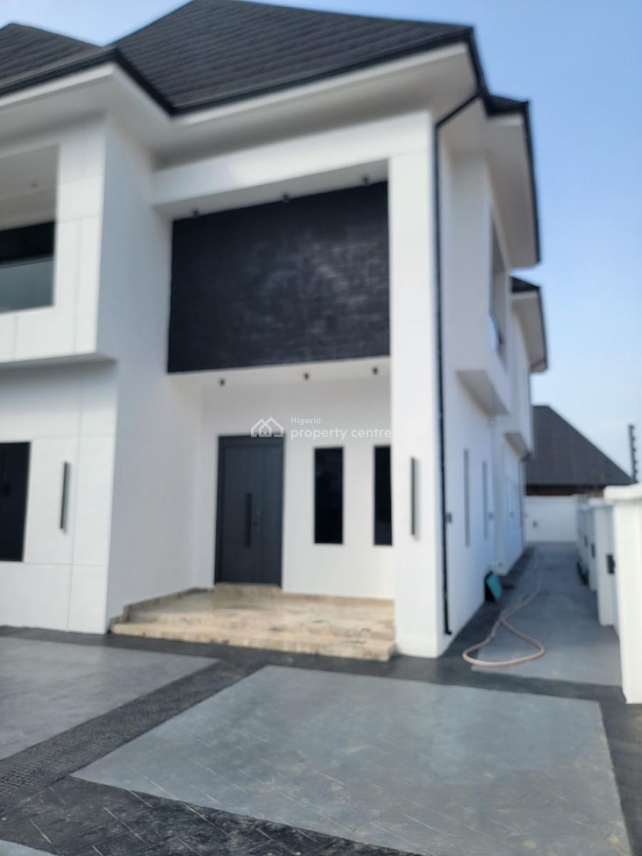 Well Finished 4 Bedroom Duplex with a Room Bq, Off Akpu, Gra Phase 11, Asaba, Delta, Detached Duplex for Sale