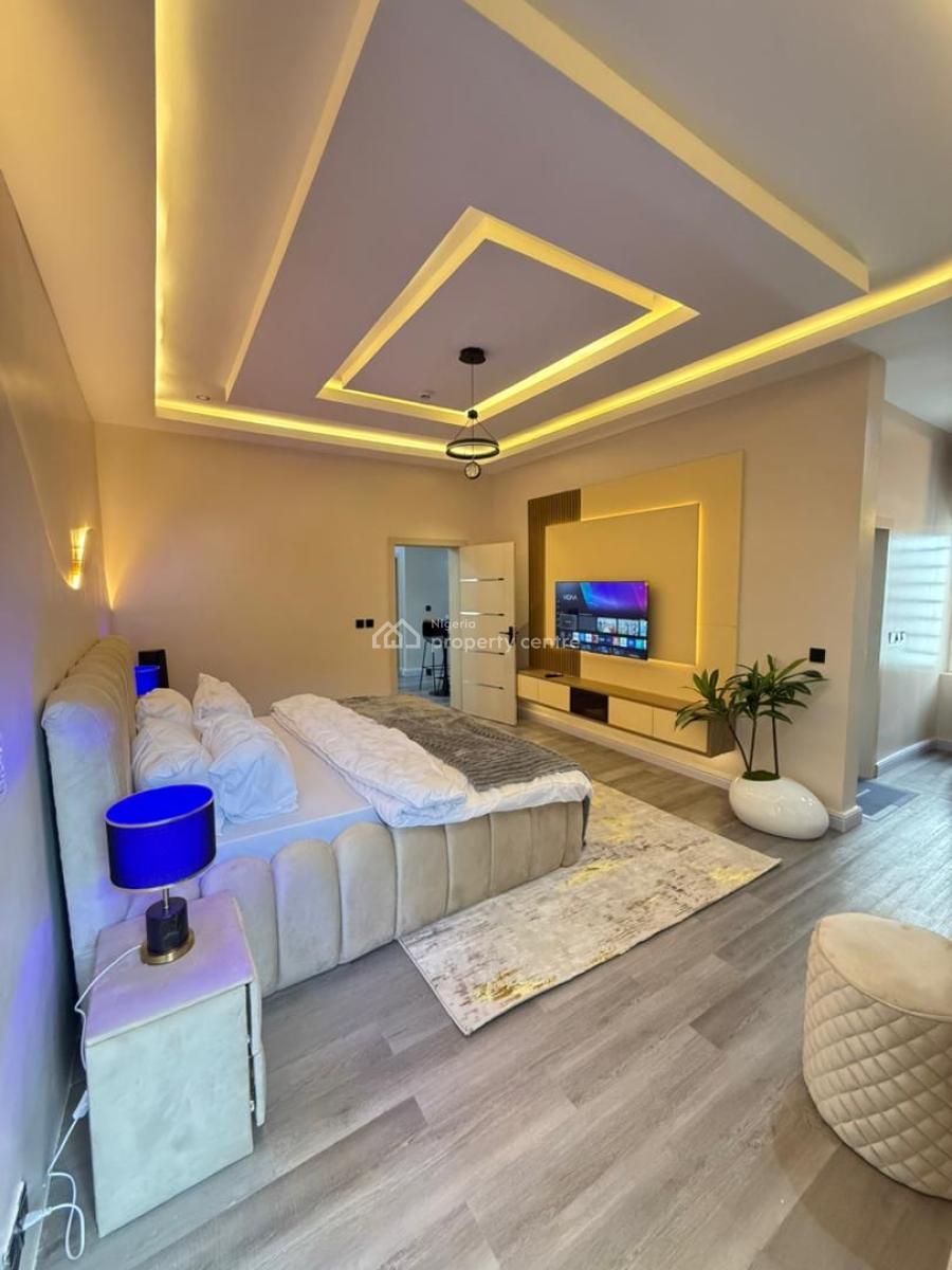 Luxury Standard 4 Bedroom Duplex Not Coming with Properties Inside It, Sangotedo, Ajah, Lagos, Semi-detached Duplex for Rent