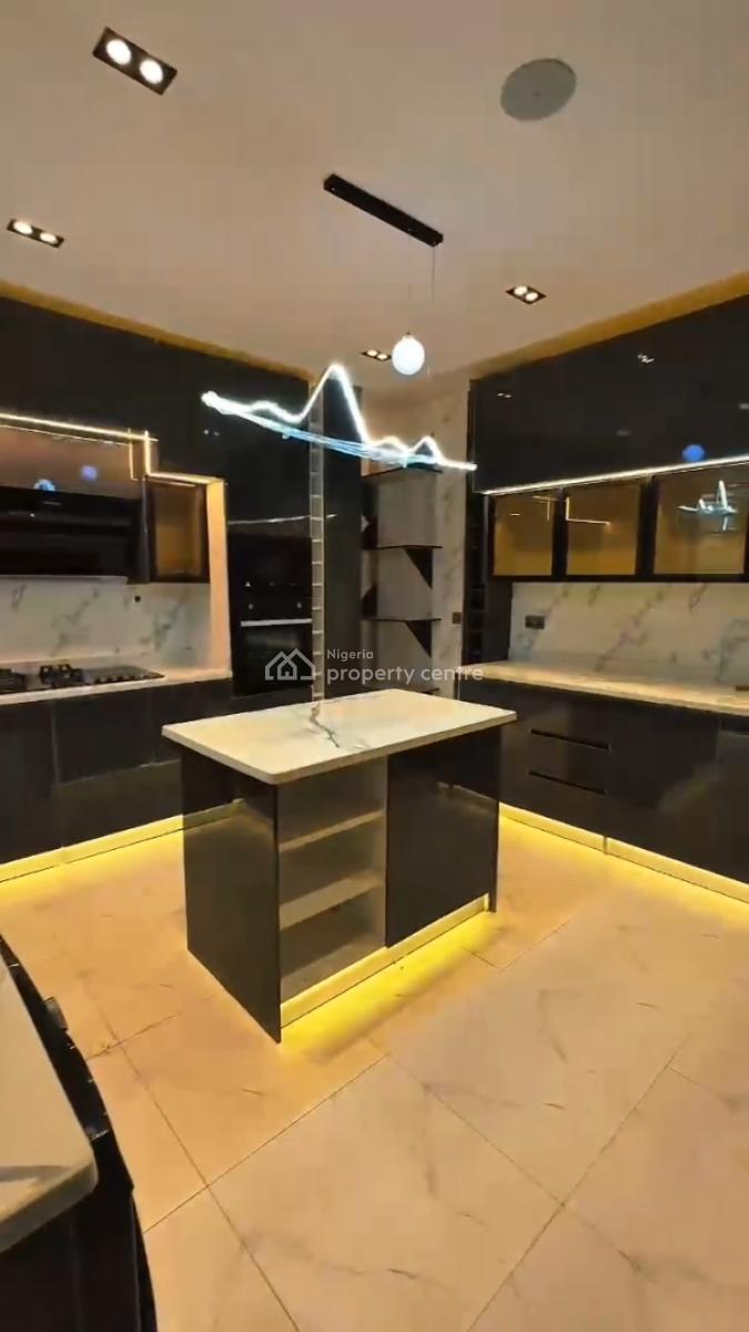 Newly Built and  Partly Furnished 5 Bedroom Semi Detached with Bq, Adeniyi Jones, Ikeja, Lagos, Semi-detached Duplex for Rent