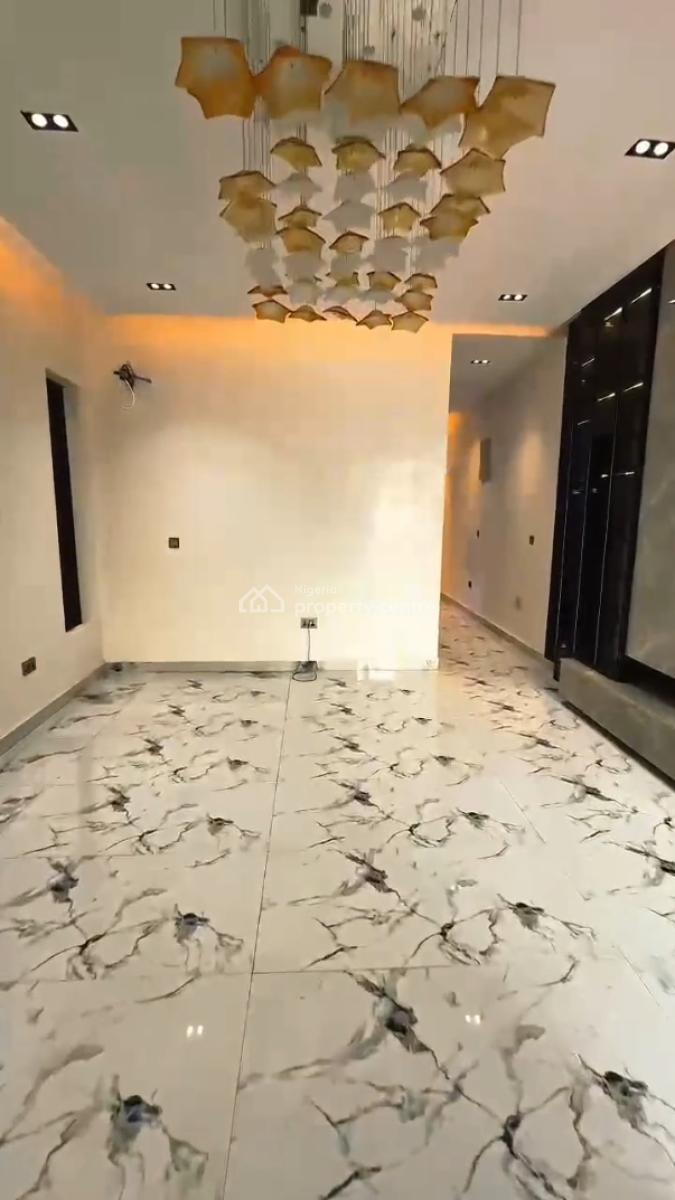 Newly Built and  Partly Furnished 5 Bedroom Semi Detached with Bq, Adeniyi Jones, Ikeja, Lagos, Semi-detached Duplex for Rent