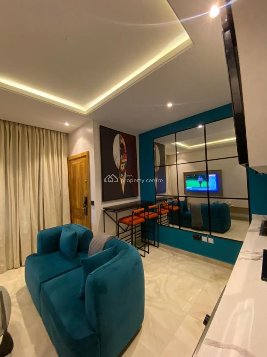 Brand New 1 Bedroom Apartment with a Ps5, Snooker,tennis,swimming Pool, Lekki Phase 1, Lekki, Lagos, Flat / Apartment Short Let