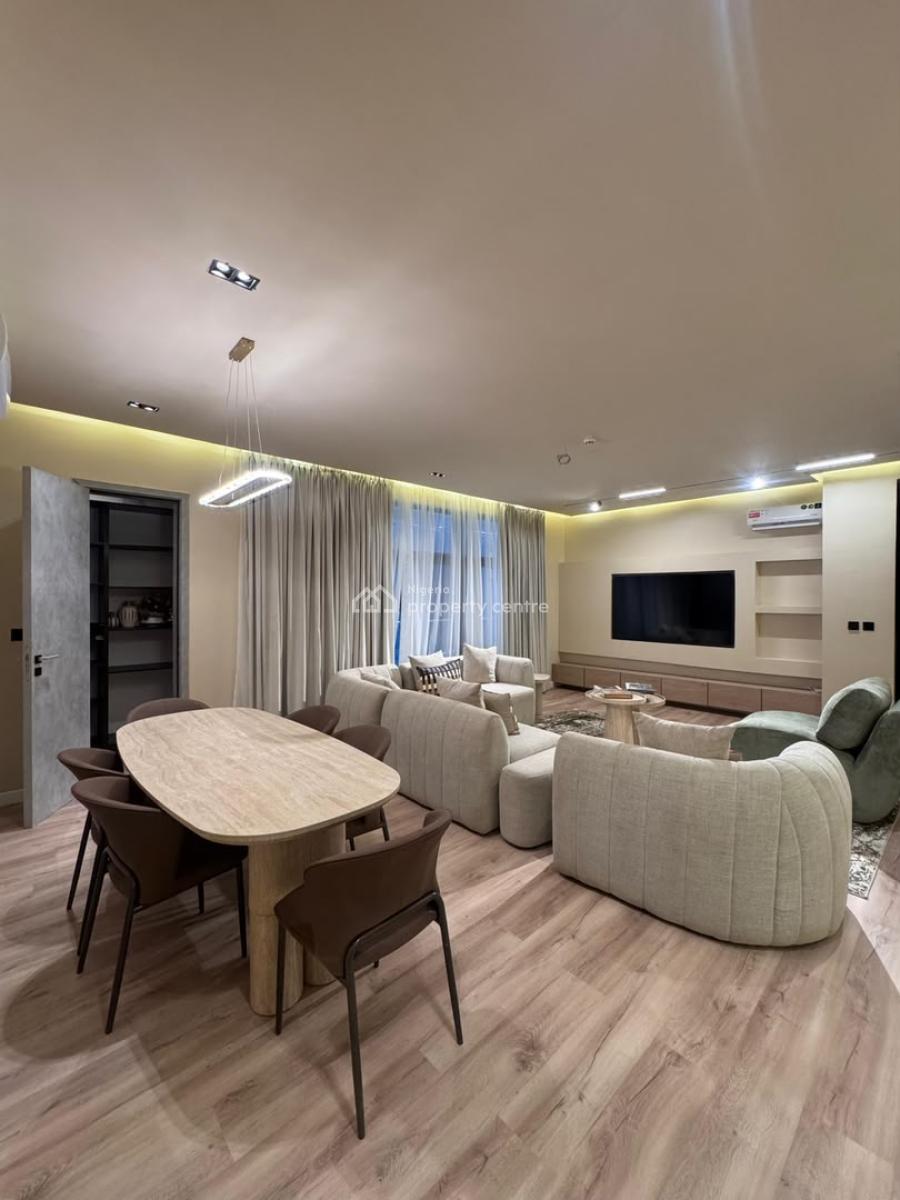 Fully Furnished 3 Bedroom Apartment, Lekki Phase 1, Lekki Phase 1, Lekki, Lagos, Flat / Apartment for Rent