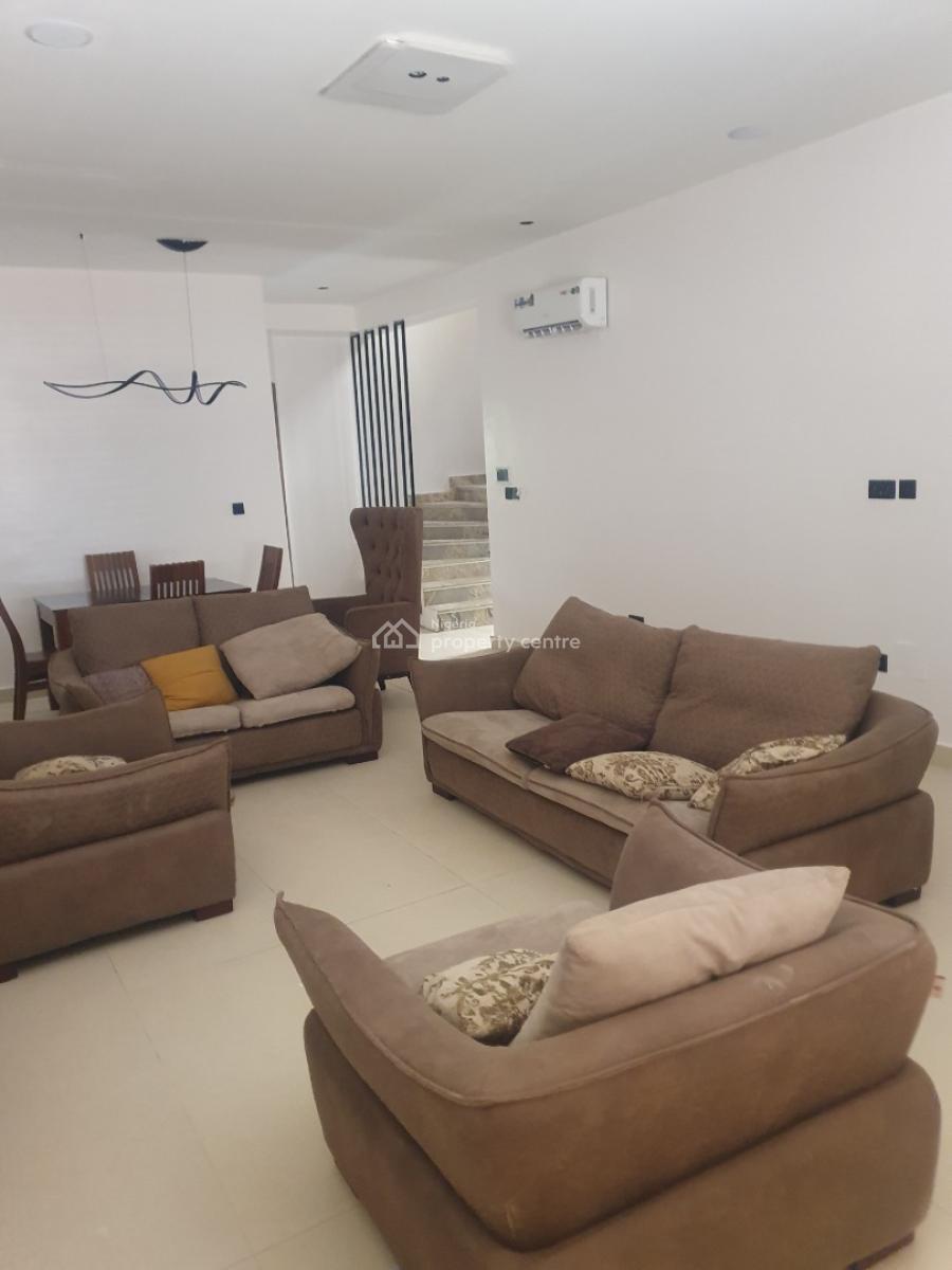 Newly Built Fully Furnished 4 Bedroom Semi Detached Duplex with a Room, T.a Garden Estate Arepo, Berger, Arepo, Ogun, Semi-detached Duplex for Rent