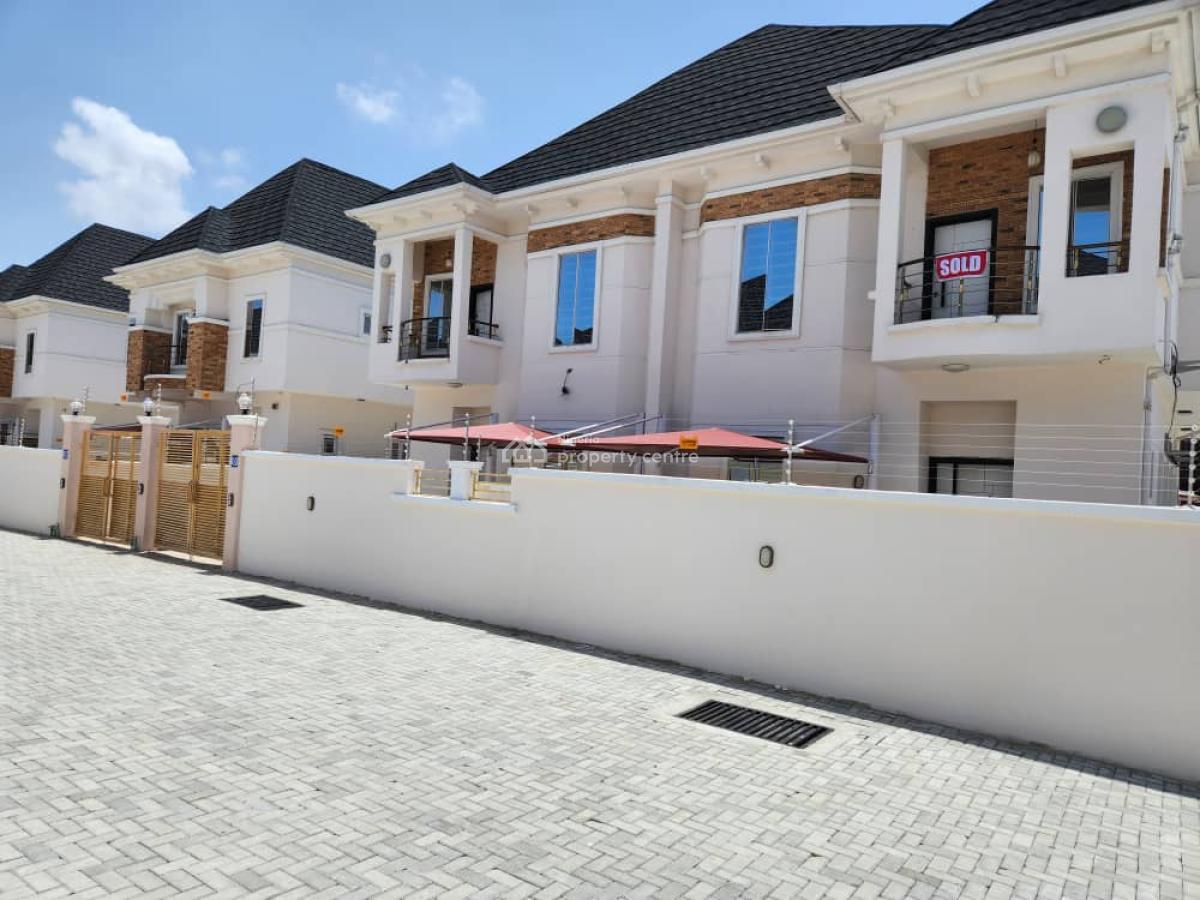 4 Bedroom Semi Detached Duplex with Bq, Ikota, Lekki, Lagos, Semi-detached Duplex for Sale