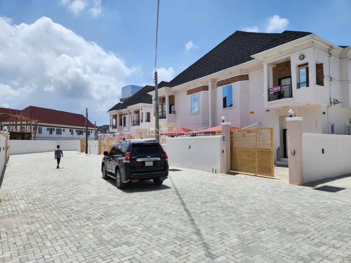 4 Bedroom Semi Detached Duplex with Bq, Ikota, Lekki, Lagos, Semi-detached Duplex for Sale