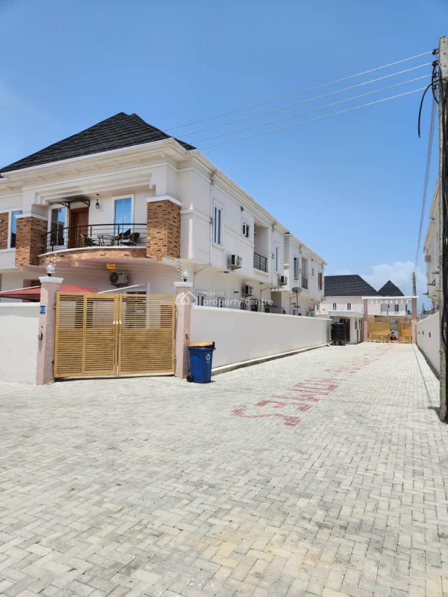 4 Bedroom Semi Detached Duplex with Bq, Ikota, Lekki, Lagos, Semi-detached Duplex for Sale