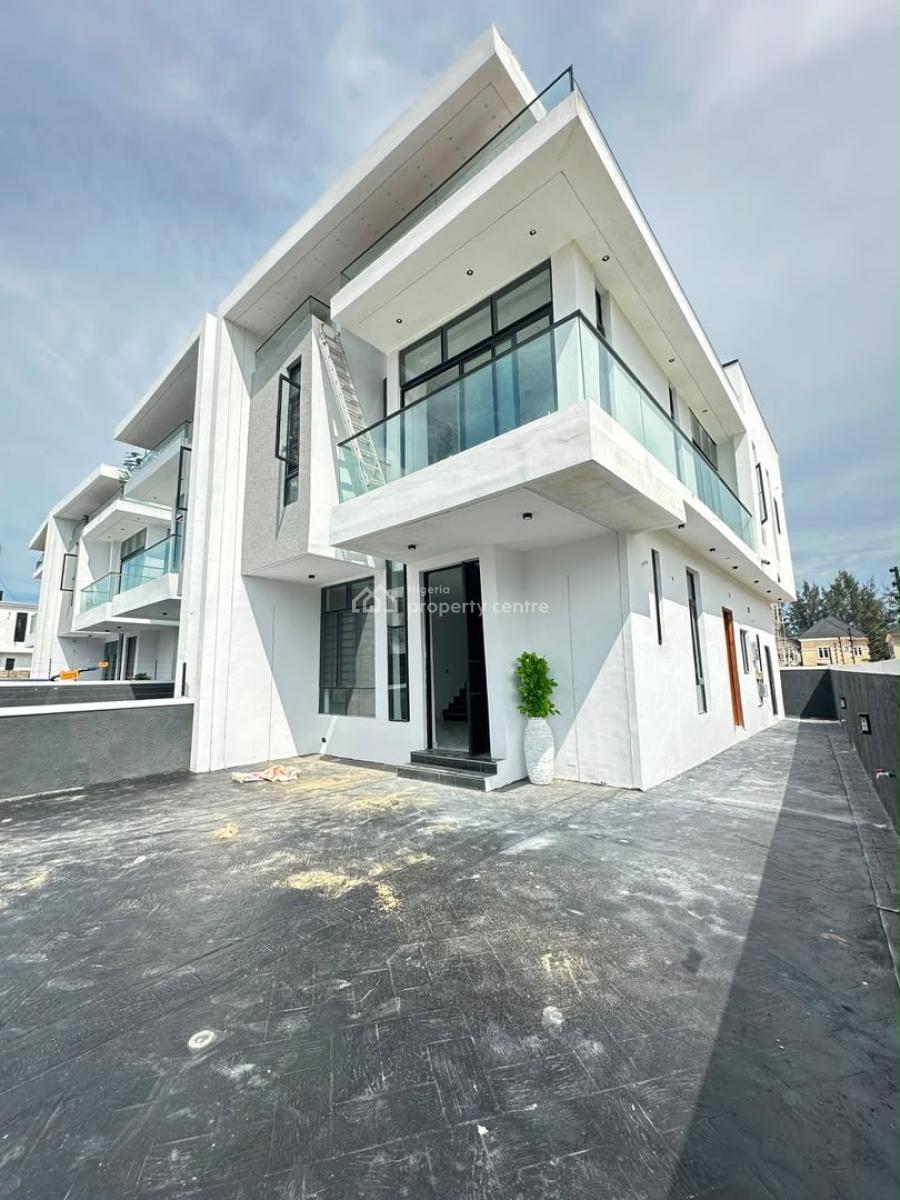 4 Bedroom Semi Detached Duplex with Large Compound Space, Ikota, Lekki, Lagos, Semi-detached Duplex for Sale