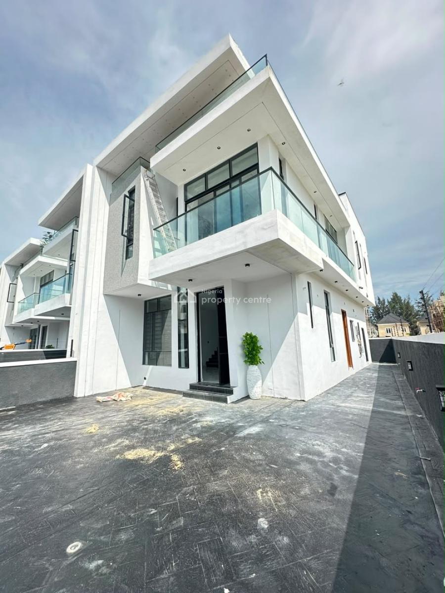 4 Bedroom Semi Detached Duplex with Large Compound Space, Ikota, Lekki, Lagos, Semi-detached Duplex for Sale