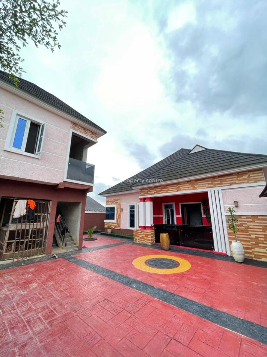 4 Bedroom Bungalow with Security House, Eliokpokwudu, Rukpokwu, Port Harcourt, Rivers, Detached Bungalow for Sale