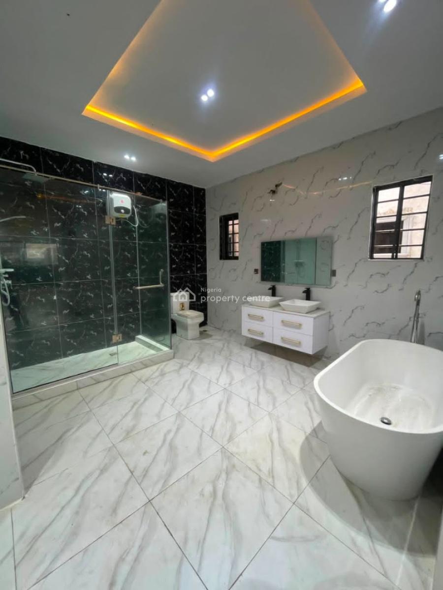 Luxurious Newly Built 2 Bedroom Upstair Self Compound, New Road, Lekki, Lagos, Flat / Apartment for Rent