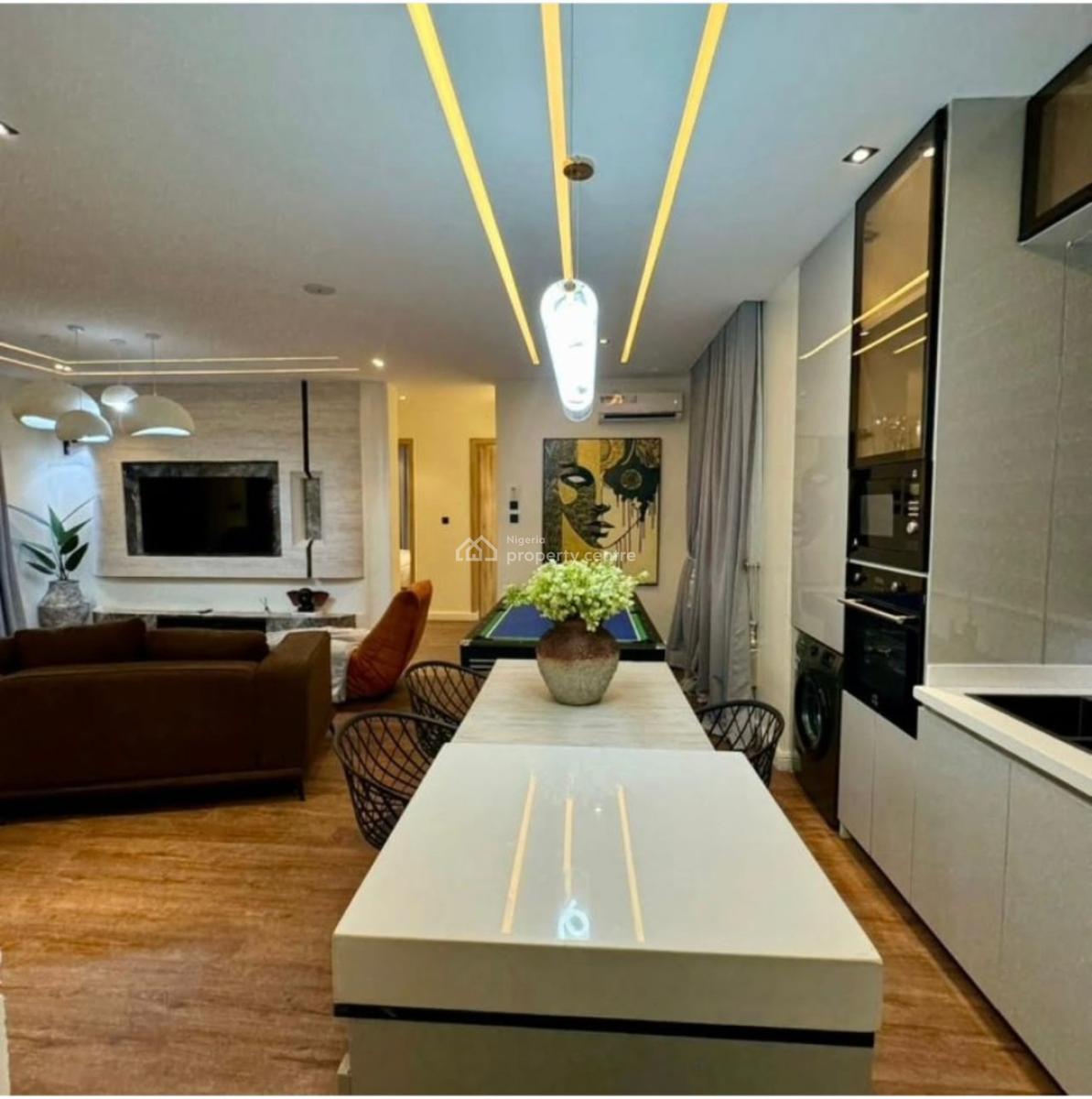 Fully Furnished Luxury Serviced 2 Bedrooms Flat with Pool, Gym & Lift, Brownstone Estate Kusenla Road, Ikate, Lekki, Lagos, Flat / Apartment for Sale