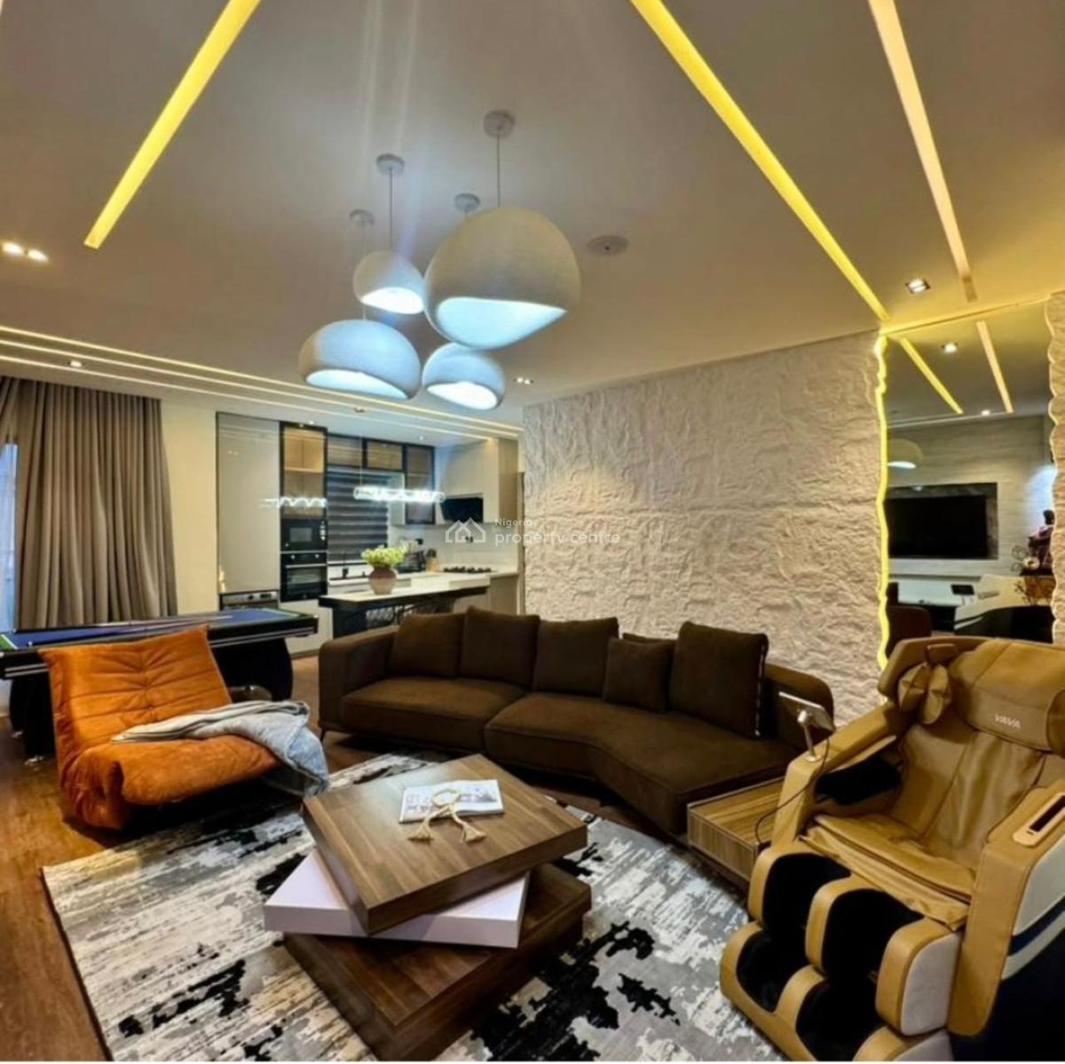 Fully Furnished Luxury Serviced 2 Bedrooms Flat with Pool, Gym & Lift, Brownstone Estate Kusenla Road, Ikate, Lekki, Lagos, Flat / Apartment for Sale