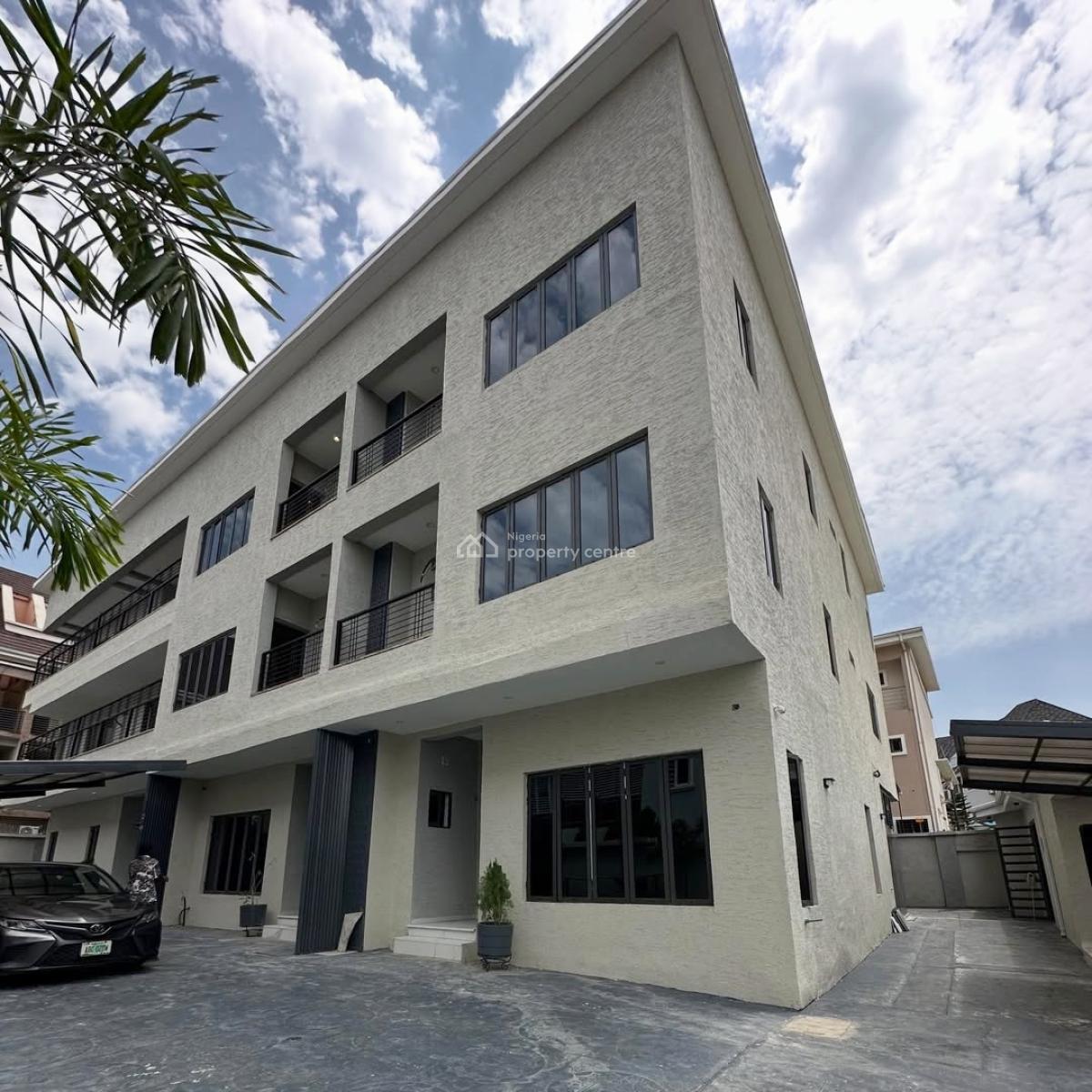 Brown New 4 Bedroom Terrace Duplex with Bq, Jahi, Abuja, Terraced Duplex for Sale