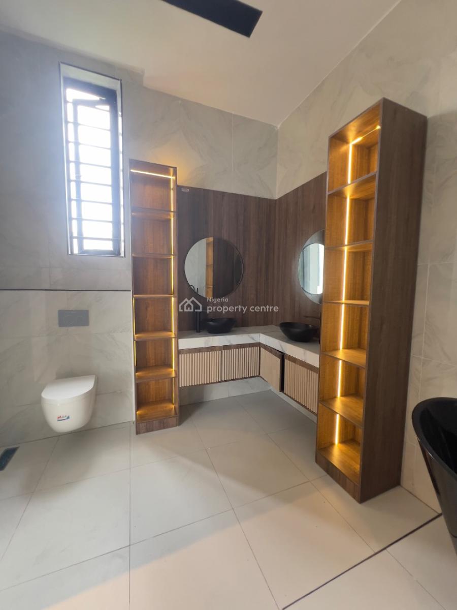 Gigantic 5 Bedroom Detached Duplex with Bq, Pool & Gym, Chevron, Lekki, Lagos, Detached Duplex for Sale
