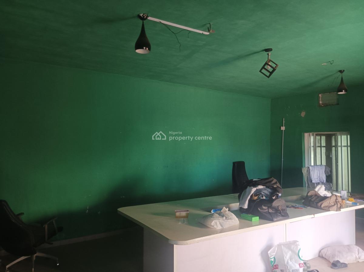 Commercial Property Suitable for Warehouse, Church, School, Office, Et, Ago Bridge Area, Slightly Off Ago Palace Way, Ago Palace, Isolo, Lagos, Commercial Property for Rent