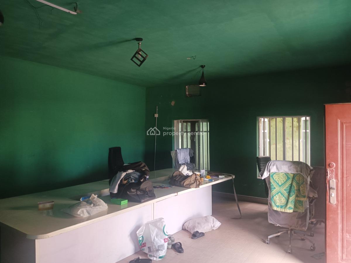 Commercial Property Suitable for Warehouse, Church, School, Office, Et, Ago Bridge Area, Slightly Off Ago Palace Way, Ago Palace, Isolo, Lagos, Commercial Property for Rent