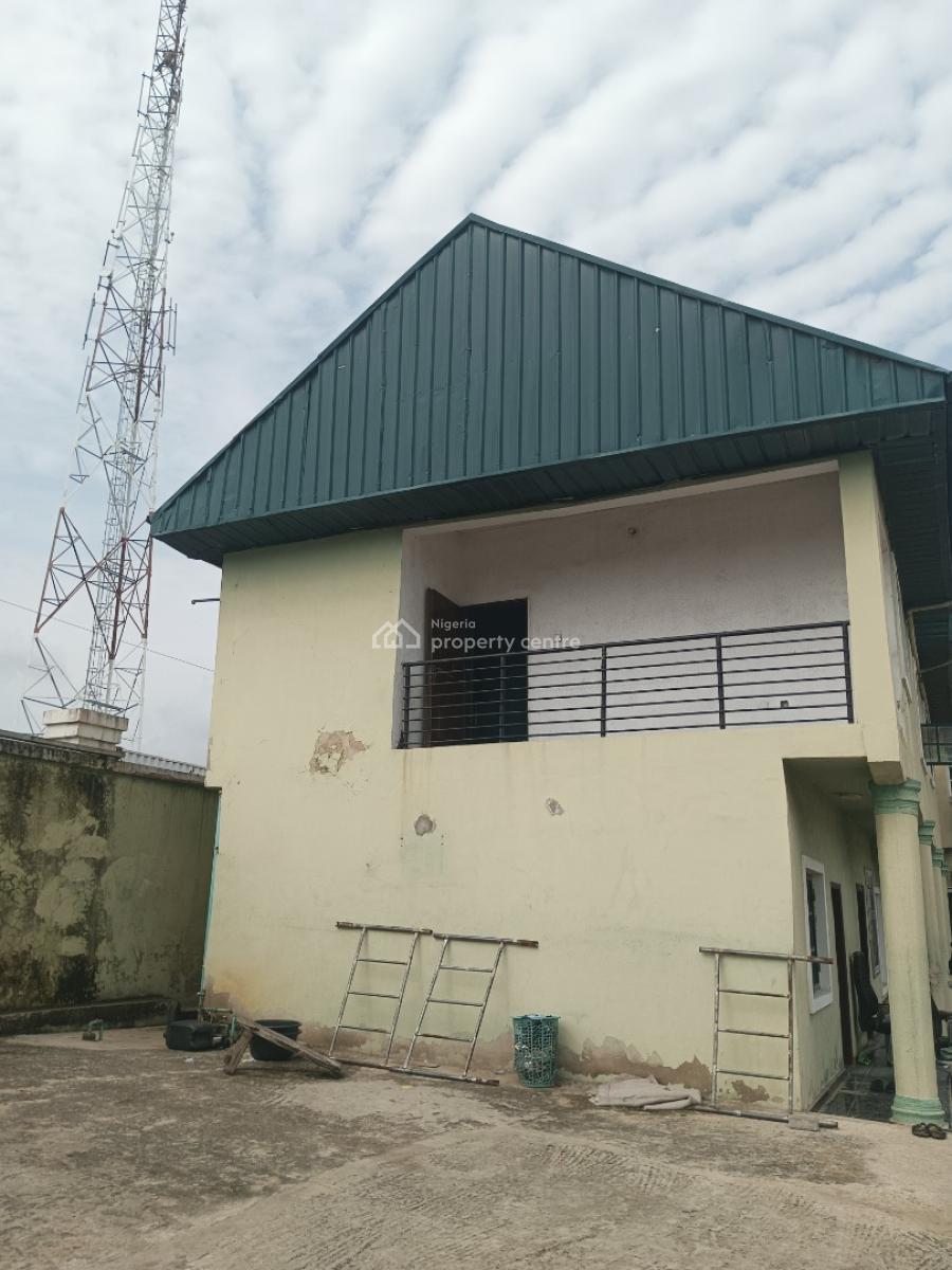 Commercial Property Suitable for Warehouse, Church, School, Office, Et, Ago Bridge Area, Slightly Off Ago Palace Way, Ago Palace, Isolo, Lagos, Commercial Property for Rent