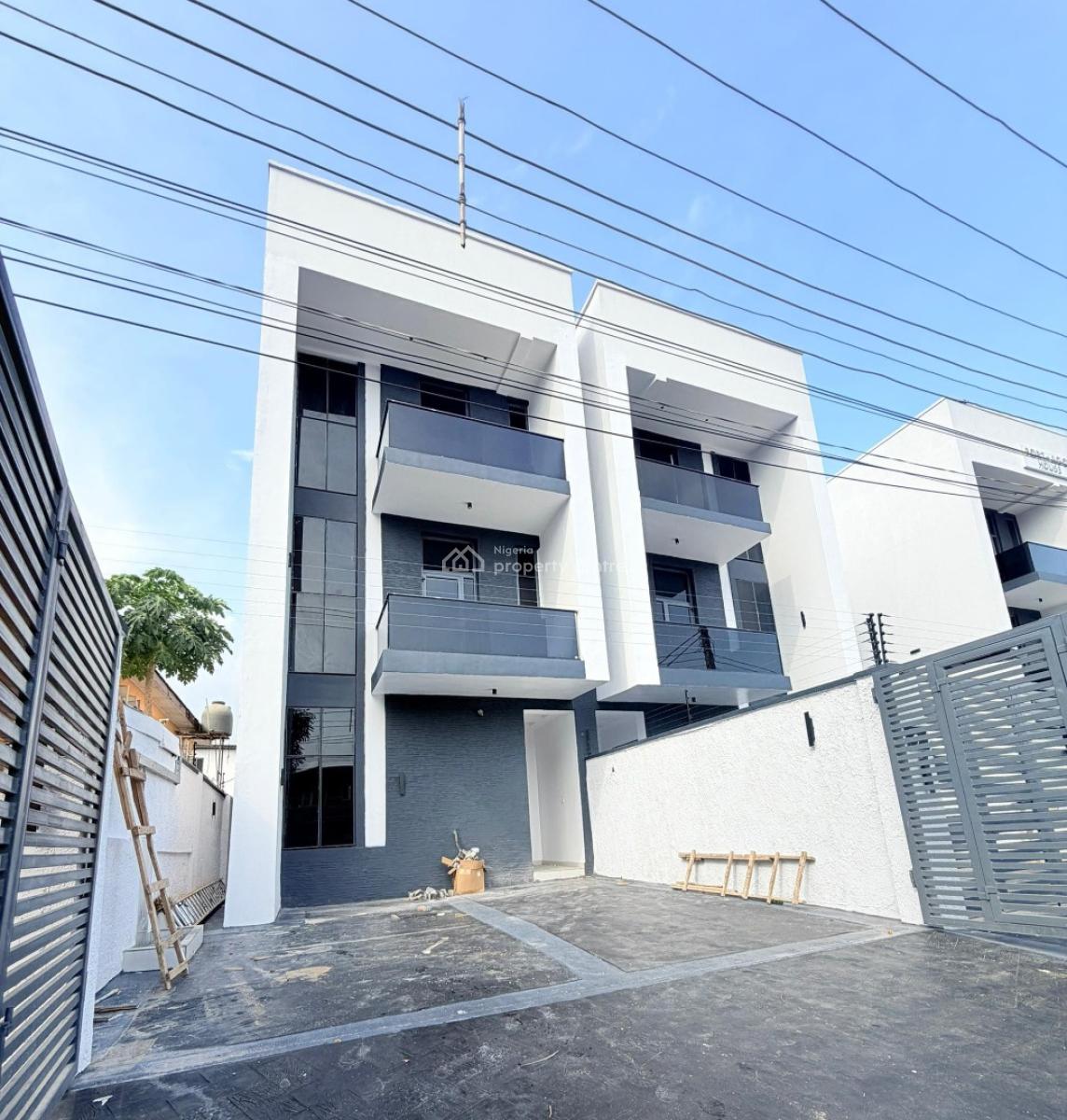 Newly Built 4 Bedroom Semi Detached Duplex with Bq, Adeniyi Jones, Ikeja, Lagos, Semi-detached Duplex for Sale
