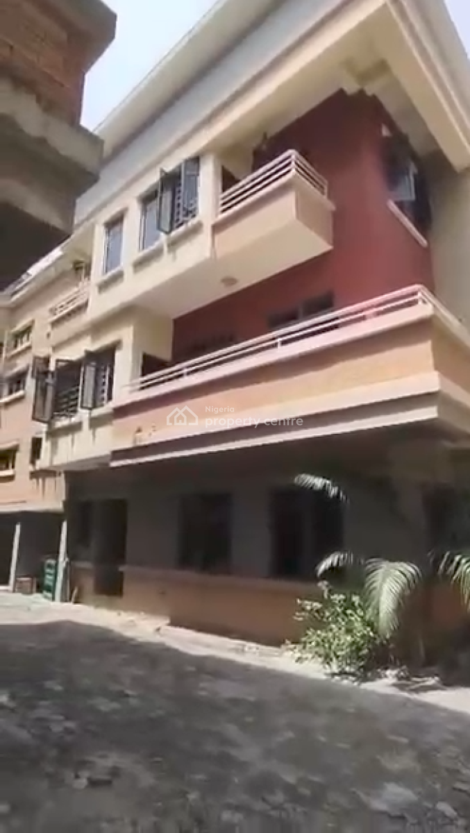 Fully Serviced 4 Bedroom Semi Detached Duplex with Bq, Oniru, Victoria Island (vi), Lagos, Detached Duplex for Rent