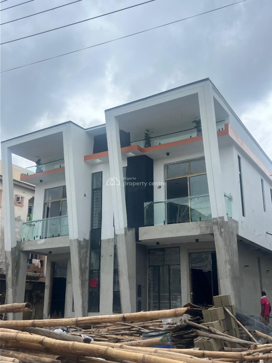 Newly Built 4 Bedroom Semi Detached Duplex, Ikota, Lekki, Lagos, Semi-detached Duplex for Sale