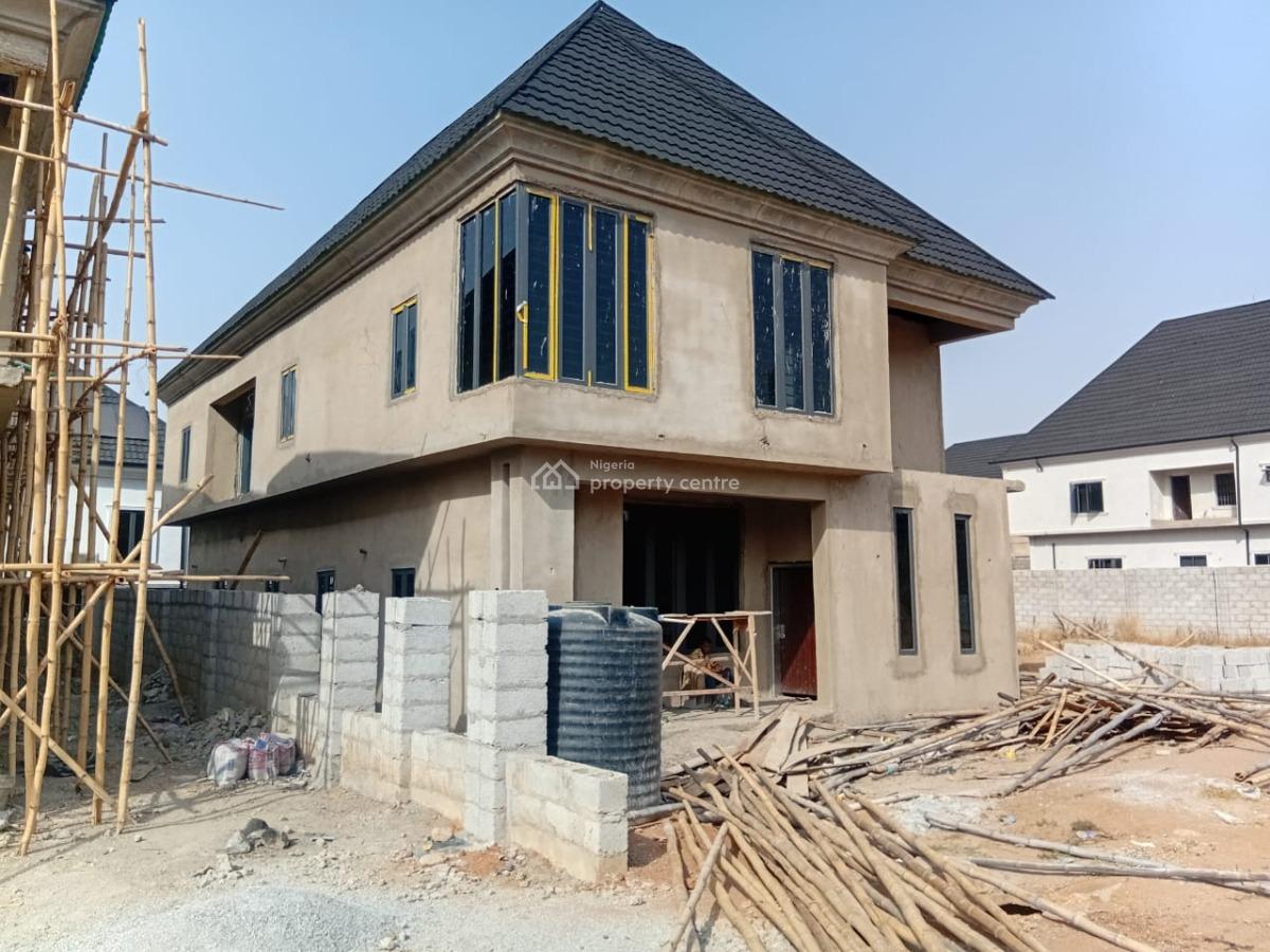 5 Bedroom Fully Detached Duplex, Airport Road, Opp. Dunamis Church, Lugbe District, Abuja, Detached Duplex for Sale